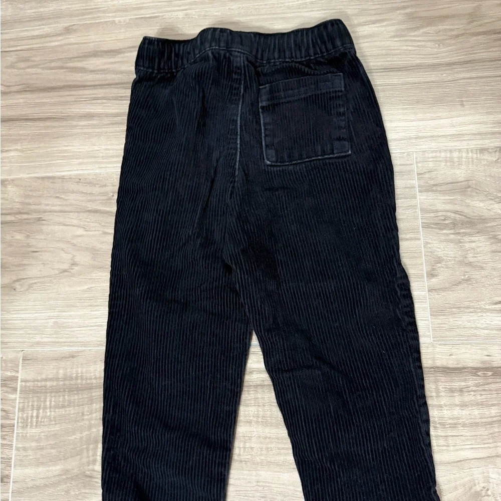 Old Navy Boys' Pants Size 3T Black with Pockets Elastic Waist